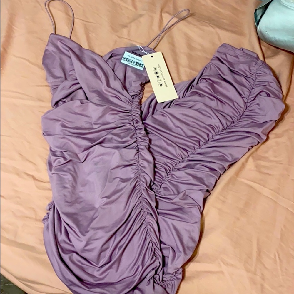 Oh Polly midi bodycon dress